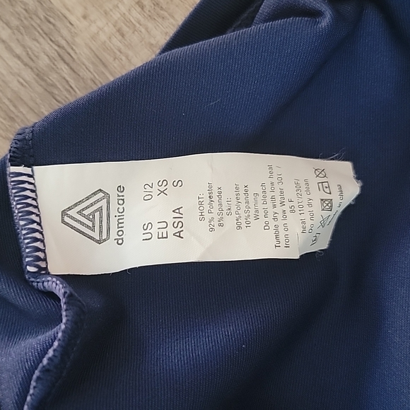 Head Blue Tennis skort with pockets - Picture 6 of 6